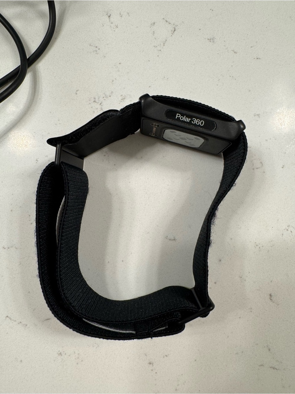 Visible Black Chronic Illness Monitor Arm Strap
